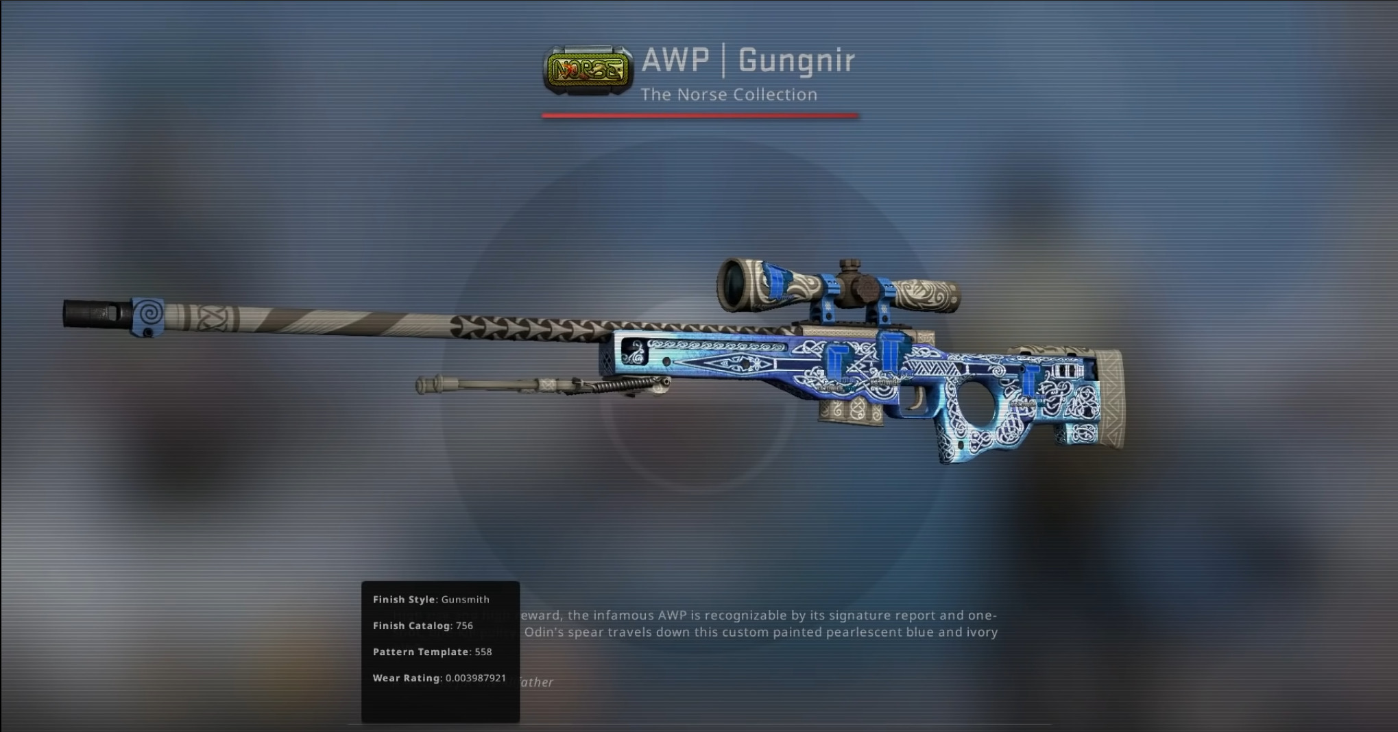 Awp gungnir field tested фото 87